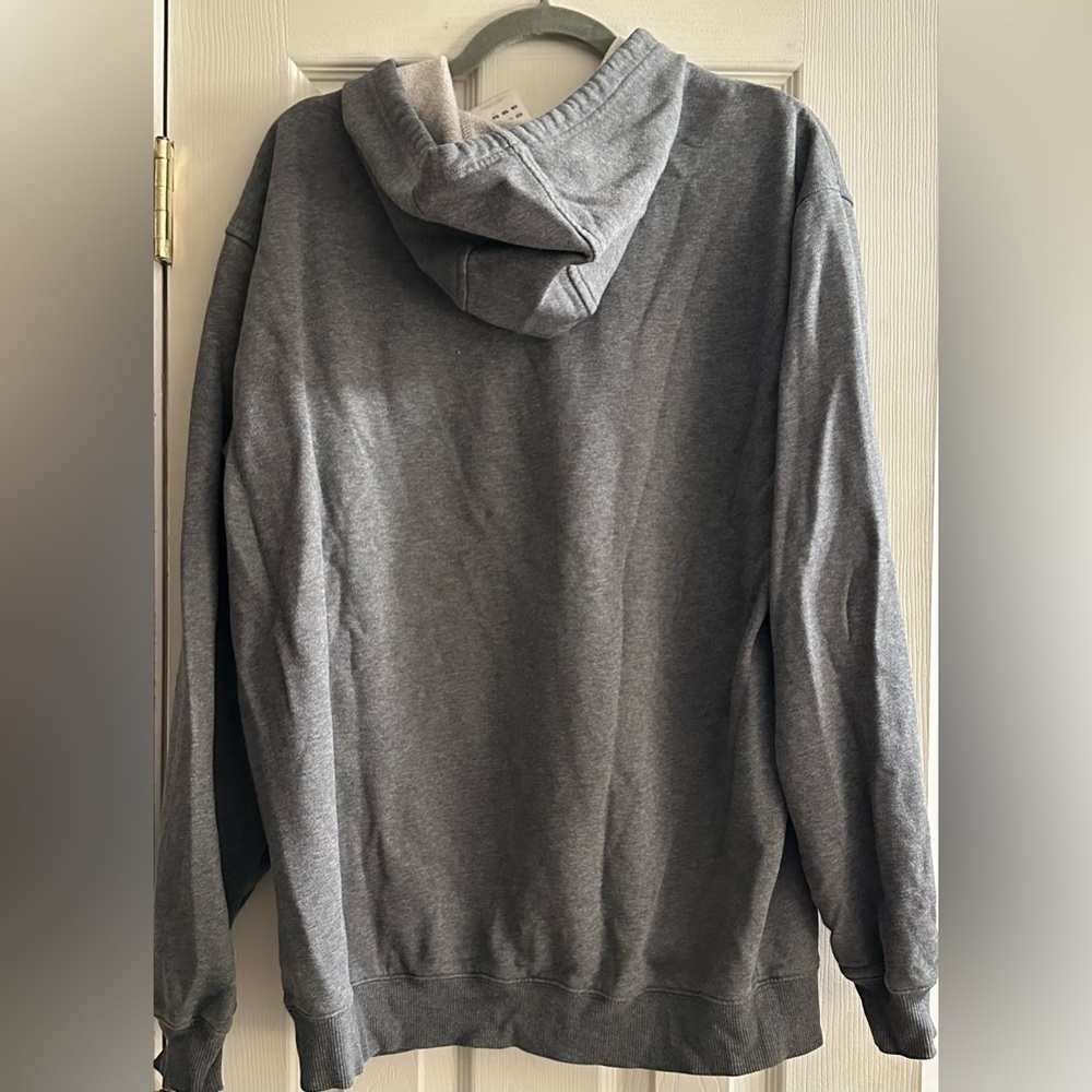 Adidas Men's Gray Hoodie Sweater - Picture 3 of 3